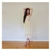 vintage white LACE skirt