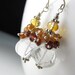 Citrine Fire Earrings