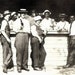 vintage photo 1909 Men Group at the Cigar Stand w Beer Baby and Smokes