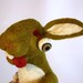 Needle Felted Zombie Bunny