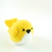 yellow bird stuffed animal