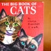1954 Vintage Big Book of Cats by Gladys Emerson Cook Hardcover