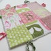 Baby Girl Lovey with Custom Hand Embroidery by Dolce Dreams