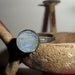 Rose Cut Rainbow Moonstone and Sterling Silver Ring - Custom Order - Sizes 4 to 12