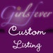 Custom listing for GLISE78