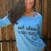 Eat Clean Train Dirty. Eco-Heather Crop Raglan. Size XL