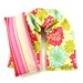 Neck Shoulder Heat Wrap Eye Pillow Set Hot Cold Therapy Organic Flaxseed Rice Lavender Scented Floral Bliss Pink Blue Gift Guide