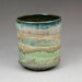 Heavy Metal Ceramic Stoneware Tumbler Tea Bowl Wheel Thrown