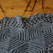 vespertine hand dyed vintage doily