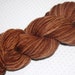 Bulky Yarn, Sale - Bulky HandSpun Yarn, Hand Dyed BFL Wool, Brown - SALE Yarn 3.7 oz. 142 yards