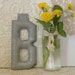 Marquee Vintage Letter B c1900 Industrial Salvage 5 Inch Metal Architectural Unused Condition Alphabet