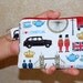 I Love London - Small Zipper Pouch / Cell Phone Gadget Holder