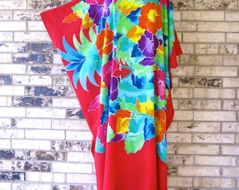 Extra Long Plus Size Premium Rayon Caftan