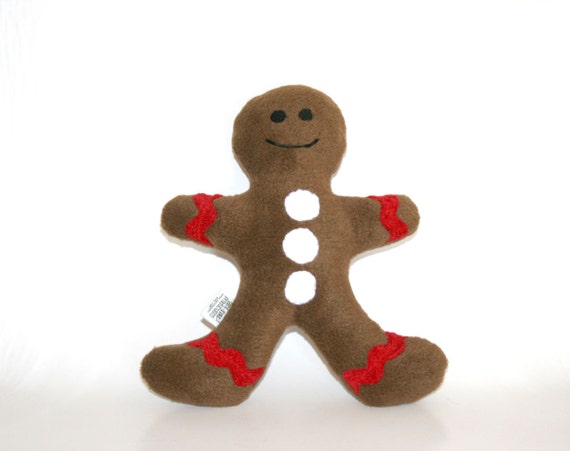 stuffed gingerbread people