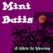 1 Space Left-All Hallows Eve Spin-a-Long SAL- 4 oz of Mini Batts