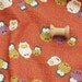 3022 - Japanese Night Owl Slubbed Cotton Fabric - 43 Inch (Width) x 1/2 Yard (Length)