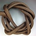 KAS Stuffed Silk Cords CHOCOLATE15"
