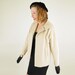 50s Warm Beige Luxurious Cashmere Jacket S/M