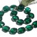 8 Inches - Outrageous AAA Chrome Green Quartz Faceted Cushion Briolettes Size 10x10mm approx
