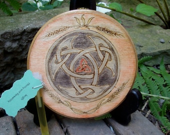 Made to Order Lughs Shield Lughnasadh Altar Tile