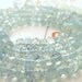 Aquamarine Rondelle Pale Blue AAA Gemstone Faceted 4mm Last Lot