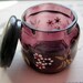 Vintage Amethyst Glass Jar