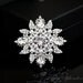 White Pearl Brooch, wedding Brooch, pearl rhinestone dress pin, Bridal dress brooch rhinestone