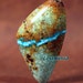 Old Stock CHRYSOCOLLA/Turquoise Quartzite w/Copper Patina from Ray Mine Az. 26mmX48mmX6mm