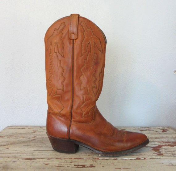 Vintage MARLBORO Cowboy Boots / Dan Post Marlboro Boots
