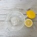 Vintage Clear Glass Reamer