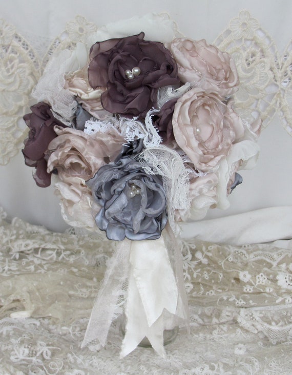 floral bridal fabric