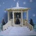 Holiday Putz style Village Gazebo
