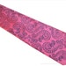 Mens Octopus necktie, Coral Rose tie Navy nautical octopus