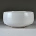 Satin White Stoneware Tea Bowl (matcha chawan)
