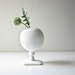 Vintage Milk Glass Vase - Simple and Elegant