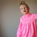 1970s Bubble gum Pink Dress, size 4/5
