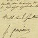 Antique French Sepia Script Document 56