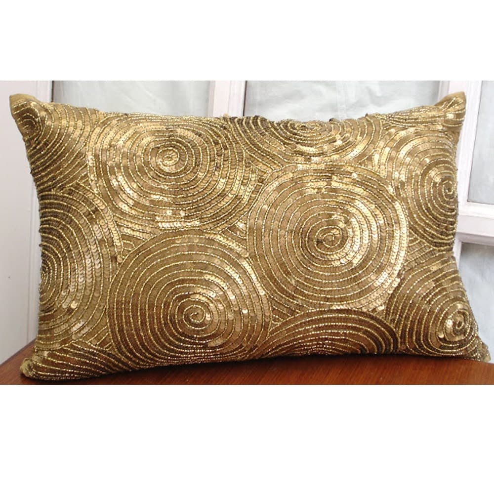 Decorative Oblong Lumbar Throw Pillow Cover Accent Pillow
