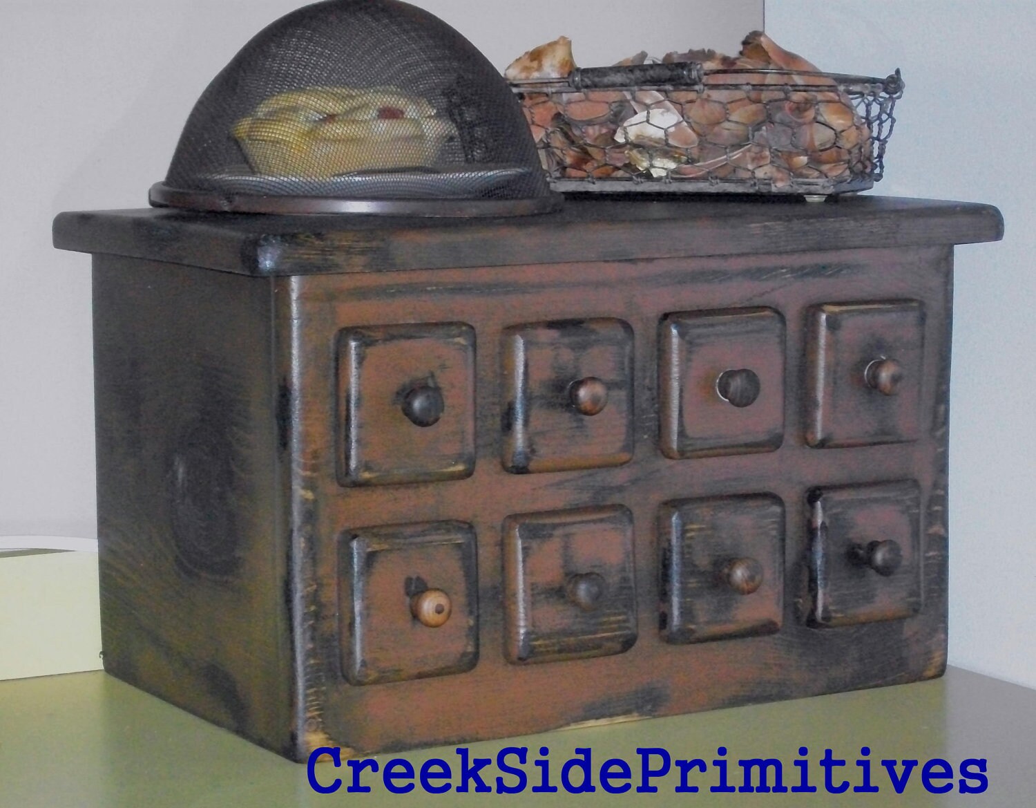 Primitive Wood Toaster Cover