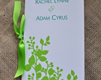 100 Contemporary Style Wedding Programs