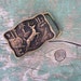 Brass Belt Buckle / 1970s / Leaping Stag