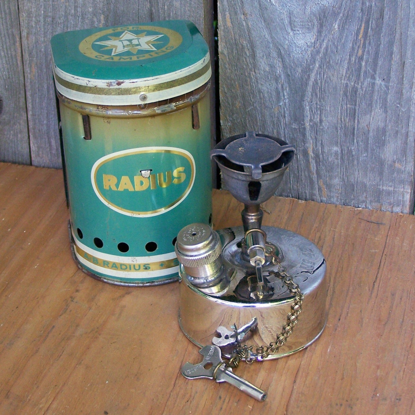RESERVED Vintage Radius Camp Stove Swedish by GoodPhamilyFun