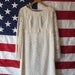 Vintage 1960's Ivory Lace Wedding Dress