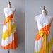 1970s maxi dress / Jack Bryan 70s maxi / Equatorial Boundary