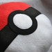 pokeball plush pillow