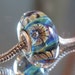 Tangled Sky Glass Sea Spiders Fully Sterling Silver Lined Lampwork Charm Bead For Chamilia, Troll