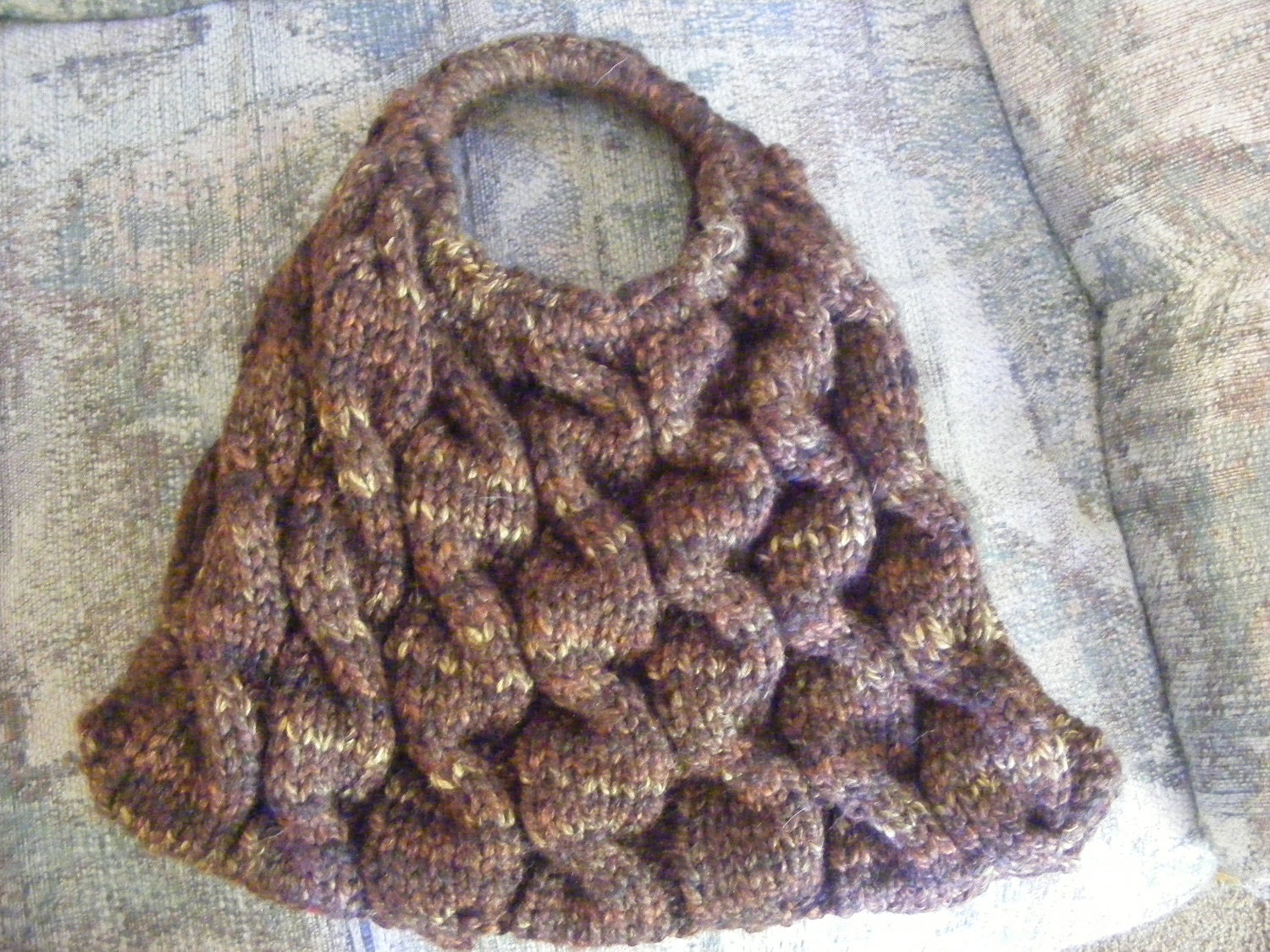 Knitted Cable Ready Bag