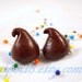 Chocolate Chip Earrings - Polymer Clay