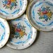 Vintage Tin Toy Saucers Plates and Pie Pan Ohio Art 7 pcs