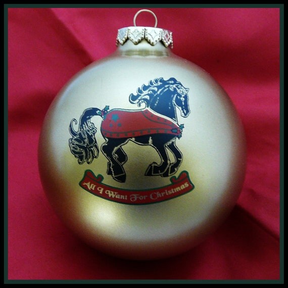 crystal horse ornaments